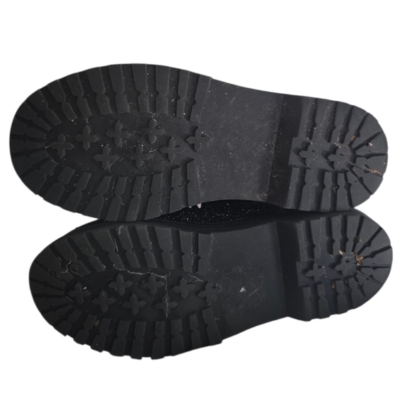 Torrid X Betsey Johnson Rylee Rhinestone Combat Boot Doc Martens Style - Picture 7 of 11